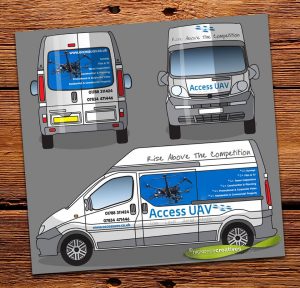 Van Graphics Rugby