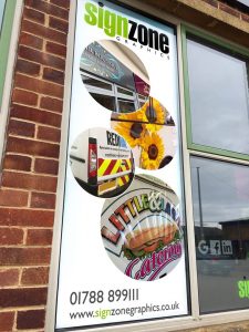 Vinyl Window Graphics