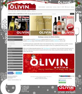 Web Design Rugby – Olivin (Christmas)