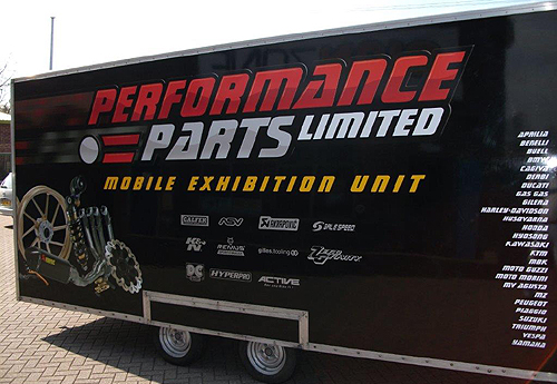 performance parts trailer