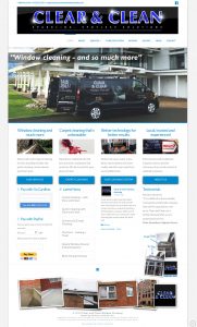 Website Design – Clear and Clean