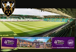 Northampton Saints Advertising Banner