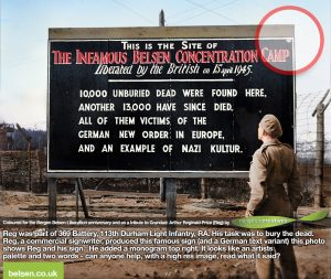 Photo Colouring – The Signwriter of Belsen